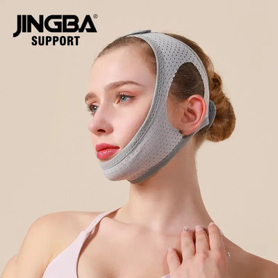 Reusable Slimming Face Mask – Double Chin Reducer & V Line Lifting Strap | Jawline Shaping Face Slimming Tape | Adjustable V Line Massager for Firming & Sculpting