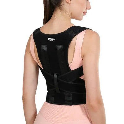 Back Posture Corrector Shoulder Posture Brace Belt with Double Adjustable Straps