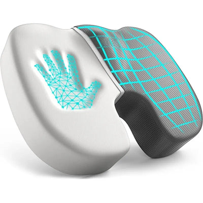 Ergonomic Memory Foam Hemorrhoid Relief Cushion – Office & Student Chair Support