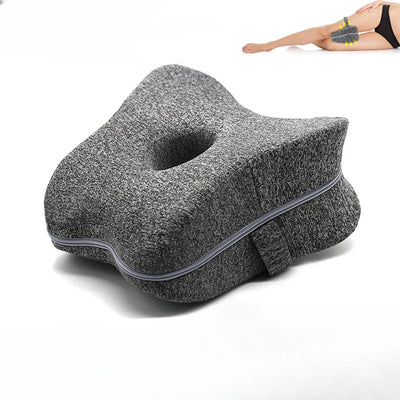 Memory Foam Orthopaedic Knee Pillow Pillow Sciatica Back Hip Joint Pain Relief