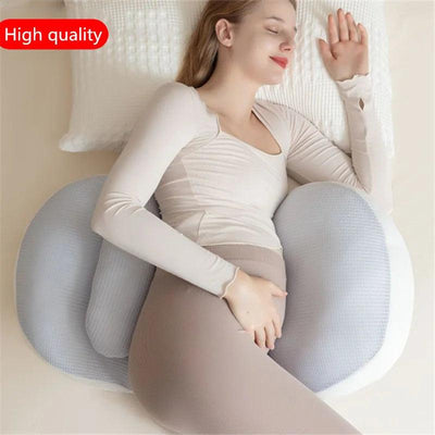 U-shaped Pregnant Women Lumbar Support Pillow During Pregnancy Special Sleeping Pillow Maternity Mother's Back Cushion Pillow - Brace & Belts